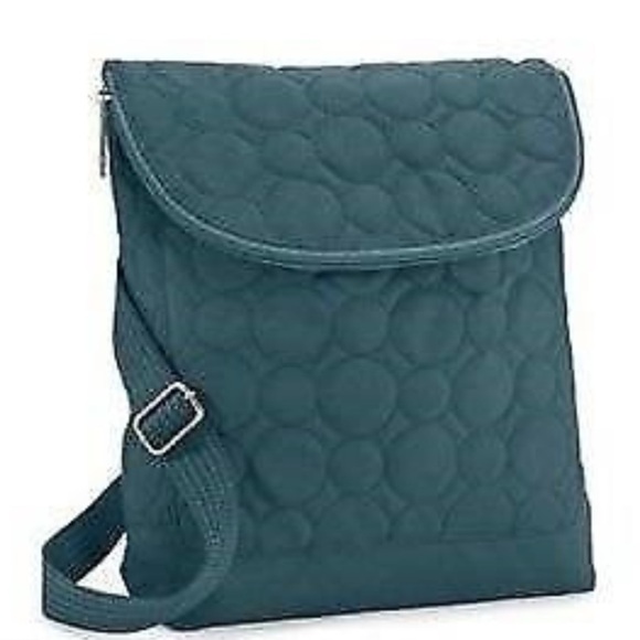 THIRTY ONE Teal Jade Vary You Backpack Purse Convertible Crossbody Bag - Picture 15 of 15
